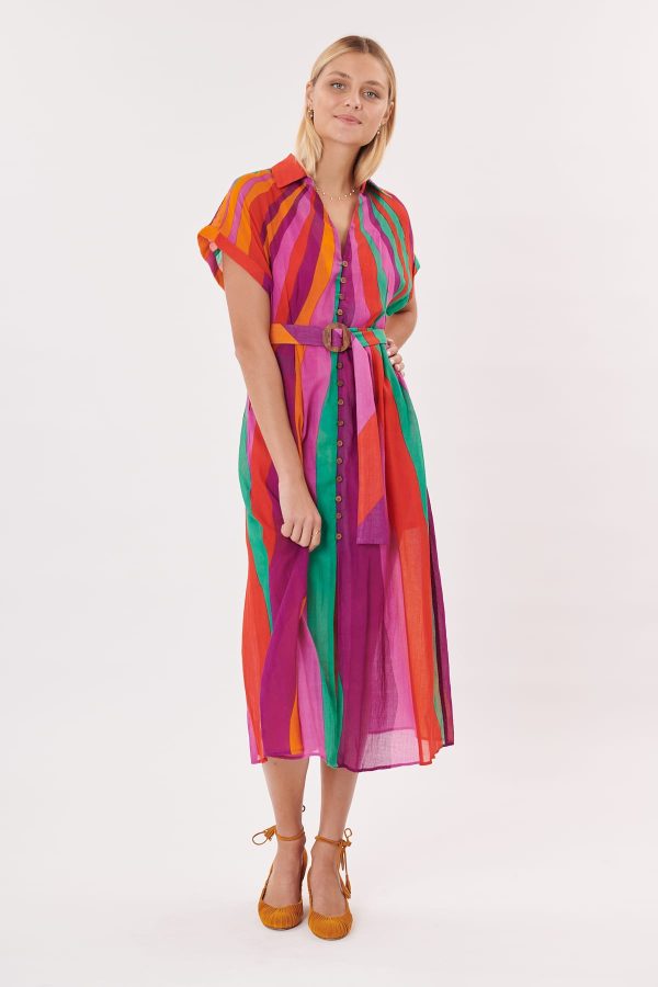 Robe chemise mi-longue TORPEDO
