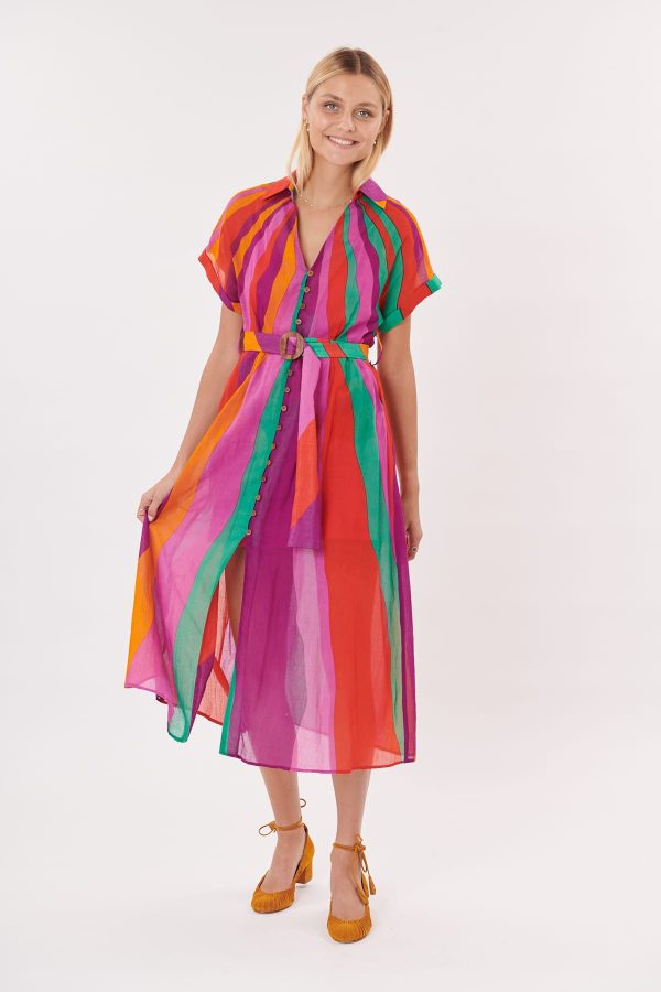 Robe chemise mi-longue TORPEDO - Image 2