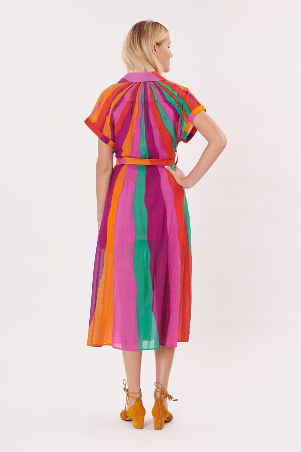 Robe chemise mi-longue TORPEDO - Image 4