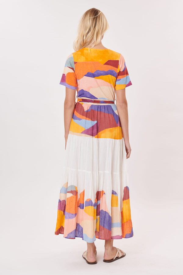 Robe longue imprimée TRICHERIE - Image 4