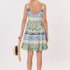 Robe courte imprimée à bretelles TACATA - Image 4