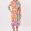 Robe chemise imprimée à manches longues TACITE - Image 2