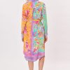 Robe chemise imprimée à manches longues TACITE - Image 4