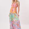 Robe longue imprimée à bretelles TANTALE - Image 3