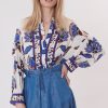 Chemise imprimée manches longues REINE - Image 4