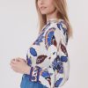Chemise imprimée manches longues REINE - Image 7
