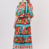 Jupe maxi imprimé floral VERONIQUE - Image 3