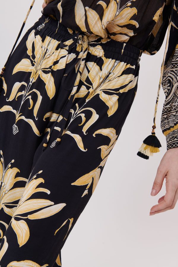 Pantalon large et ample imprimé PALISSY - Image 5