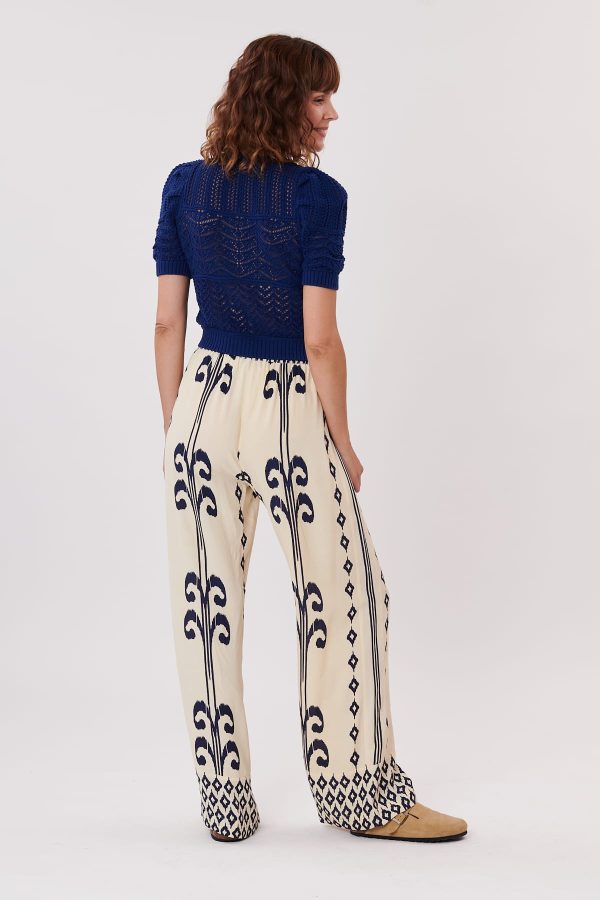 Pantalon ample imprimé taille moyenne PALOISE - Image 3