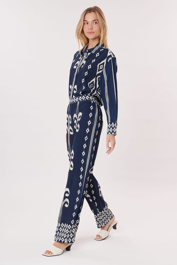 Pantalon ample imprimé taille moyenne PALOISE - Image 7