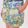 Short imprimé taille haute, ceinturé et broderies WALLYS - Image 4