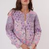 Veste matelassée imprimée à manches longues YONAH - Image 2