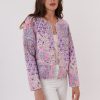 Veste matelassée imprimée à manches longues YONAH - Image 3