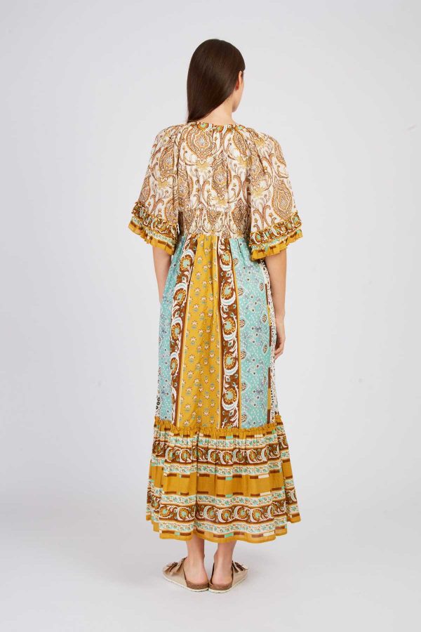 Robe longue imprimée PALMITA - Image 4