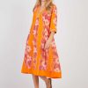 Robe longue imprimée PARADE