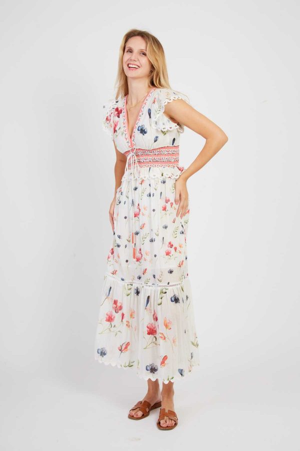 Robe longue imprimée PATRIMONIO