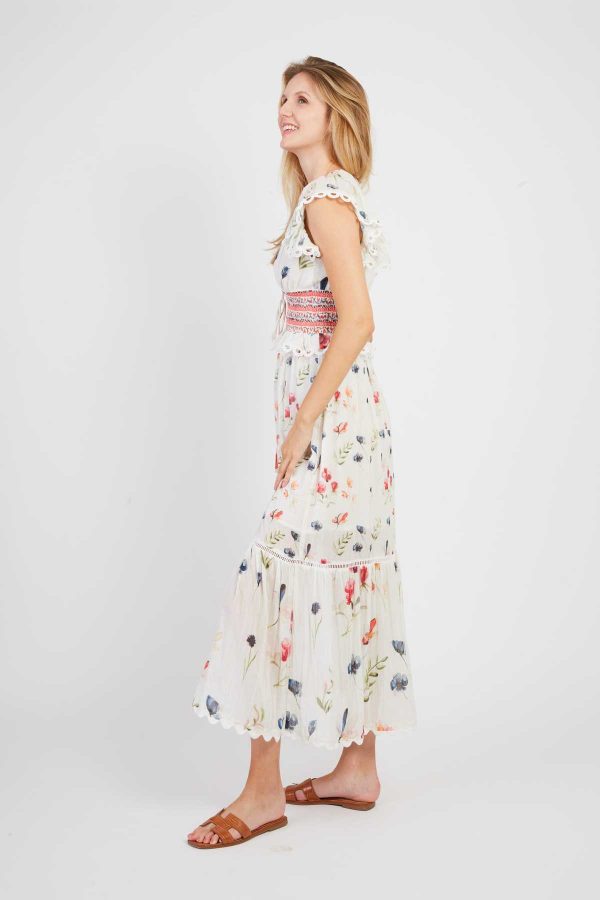 Robe longue imprimée PATRIMONIO - Image 2