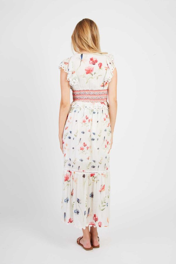 Robe longue imprimée PATRIMONIO - Image 3