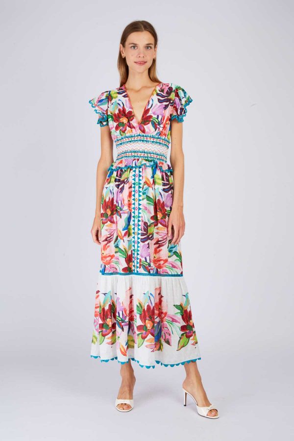 Robe longue imprimée PATSY - Image 2