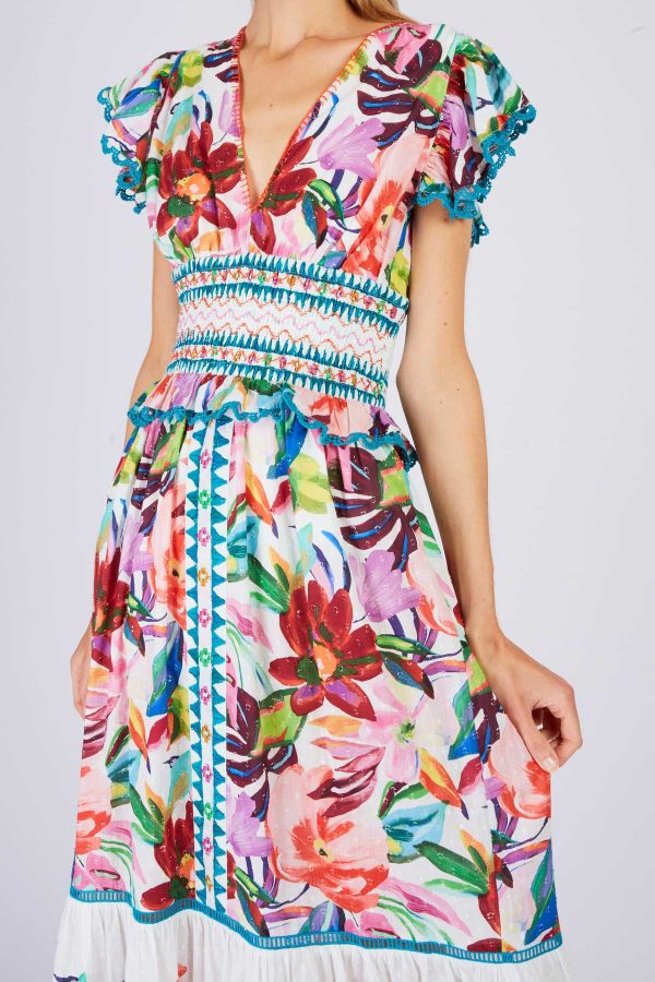 Robe longue imprimée PATSY - Image 5