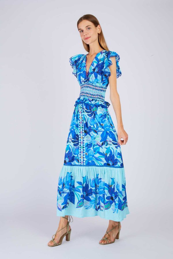 Robe longue imprimée PATSY - Image 6