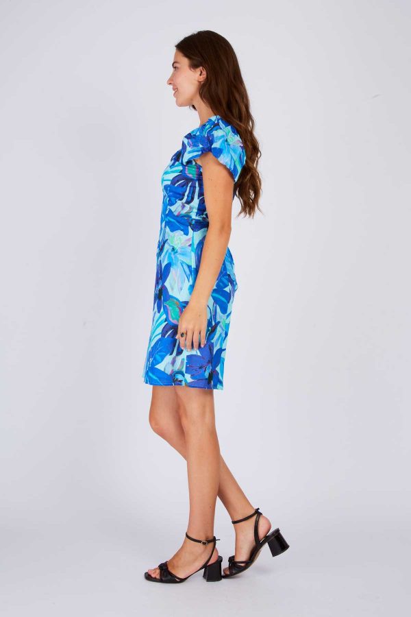 Robe courte imprimée PAULA - Image 3