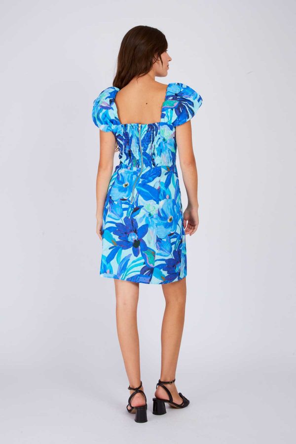 Robe courte imprimée PAULA - Image 4