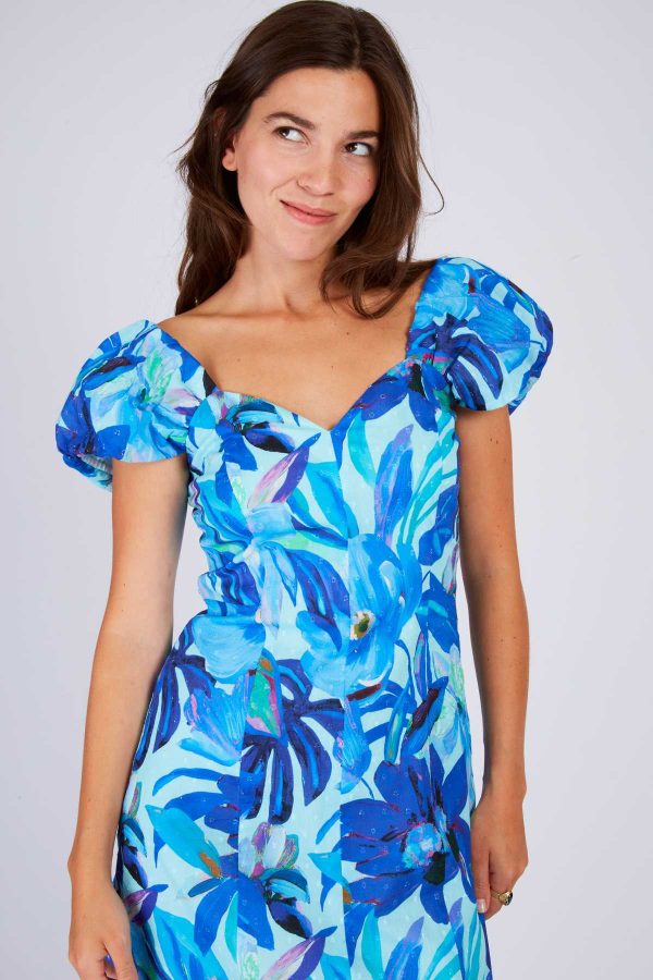 Robe courte imprimée PAULA - Image 6