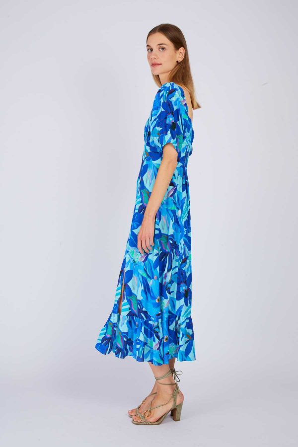 Robe mi longue imprimée PAULINE - Image 7