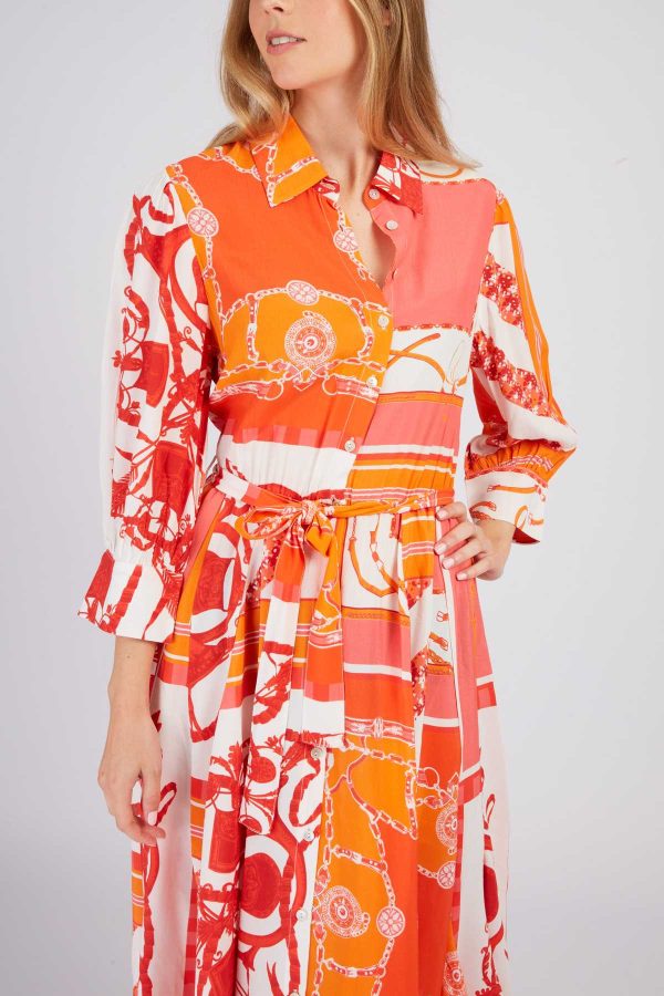 Robe courte imprimée PENTECOTE - Image 4