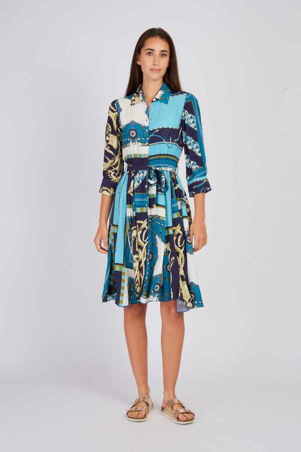 Robe courte imprimée PENTECOTE - Image 5