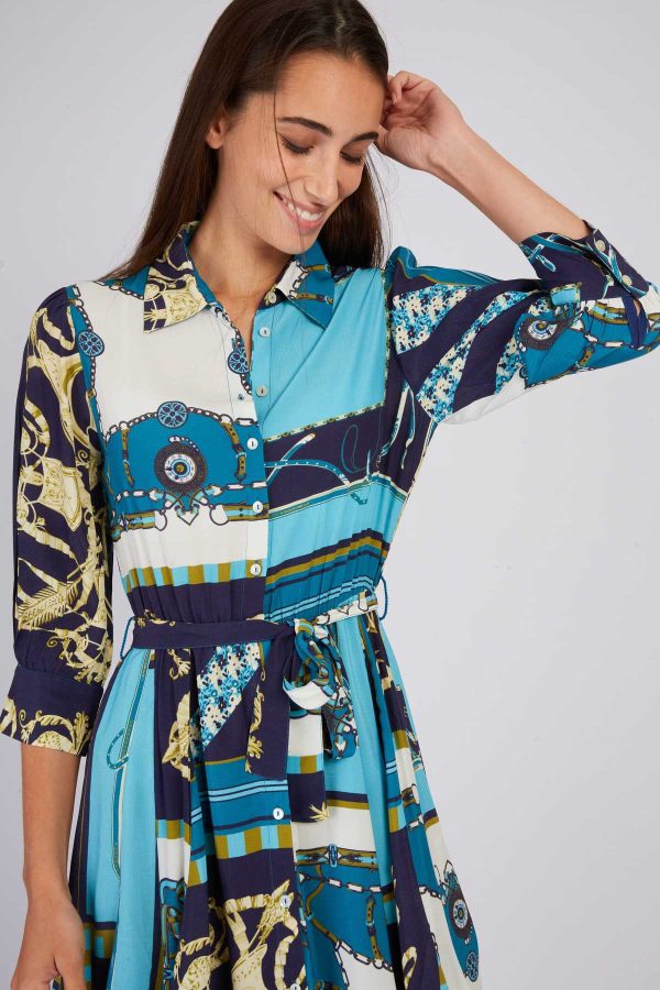 Robe courte imprimée PENTECOTE - Image 7