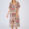 Robe longue imprimée PERSEVERANCE - Image 2