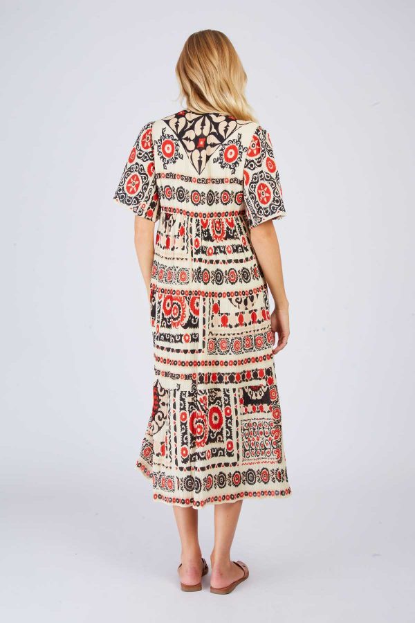 Robe longue imprimée PERSEVERANCE - Image 5