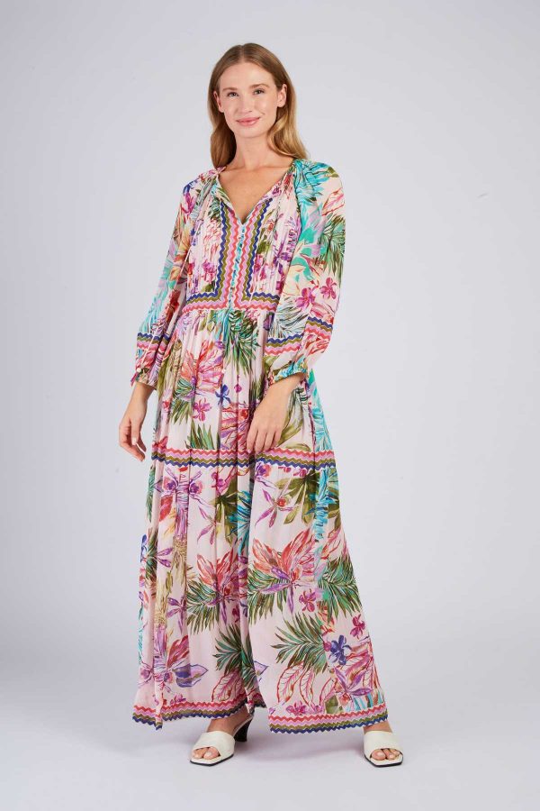 Robe longue imprimée PERTHUIS - Image 2