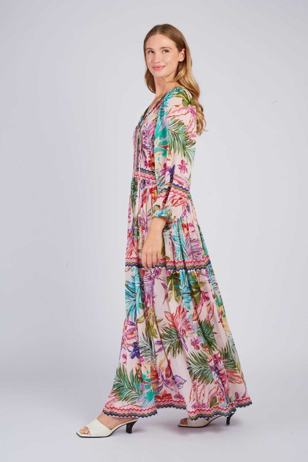Robe longue imprimée PERTHUIS - Image 3