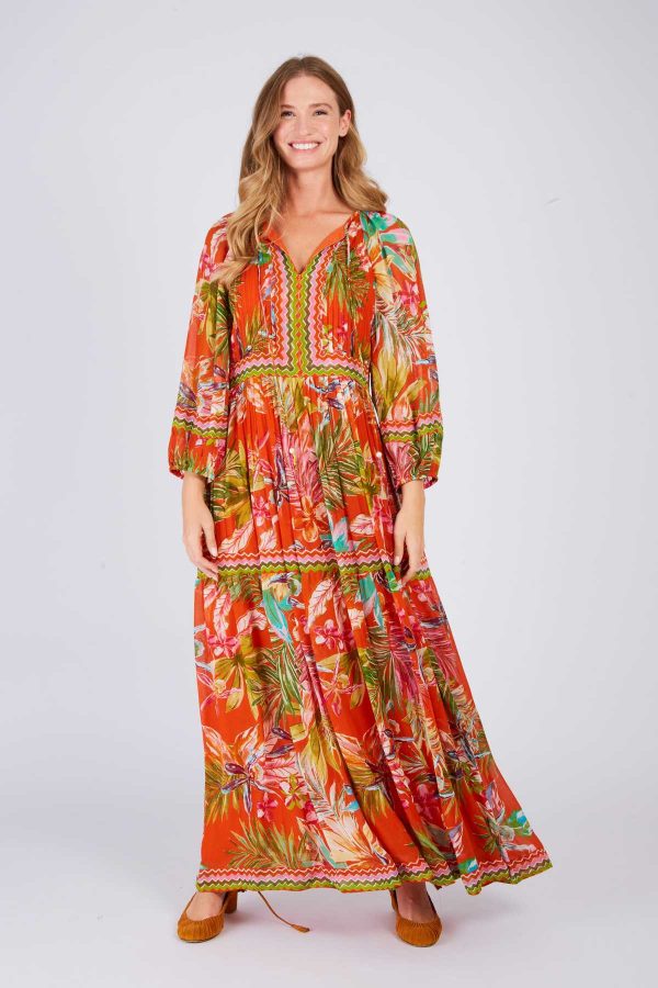Robe longue imprimée PERTHUIS - Image 6