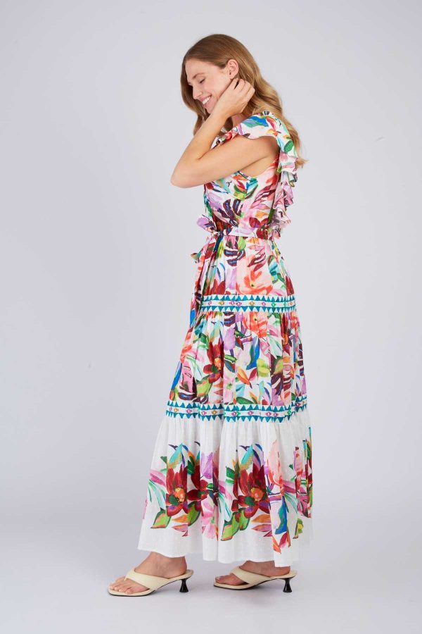 Robe longue imprimée PHILOMENA - Image 2