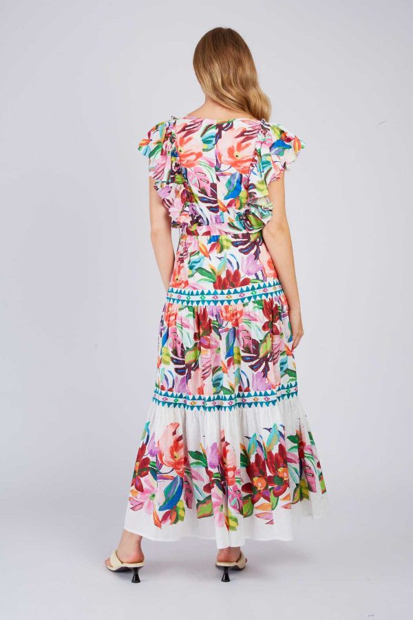 Robe longue imprimée PHILOMENA - Image 3