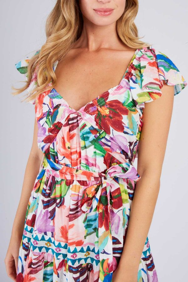 Robe longue imprimée PHILOMENA - Image 4