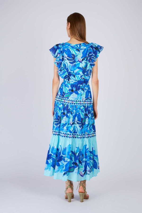 Robe longue imprimée PHILOMENA - Image 7