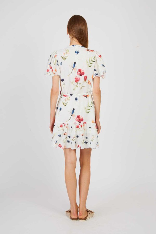 Robe courte imprimée PICHENETTE - Image 4