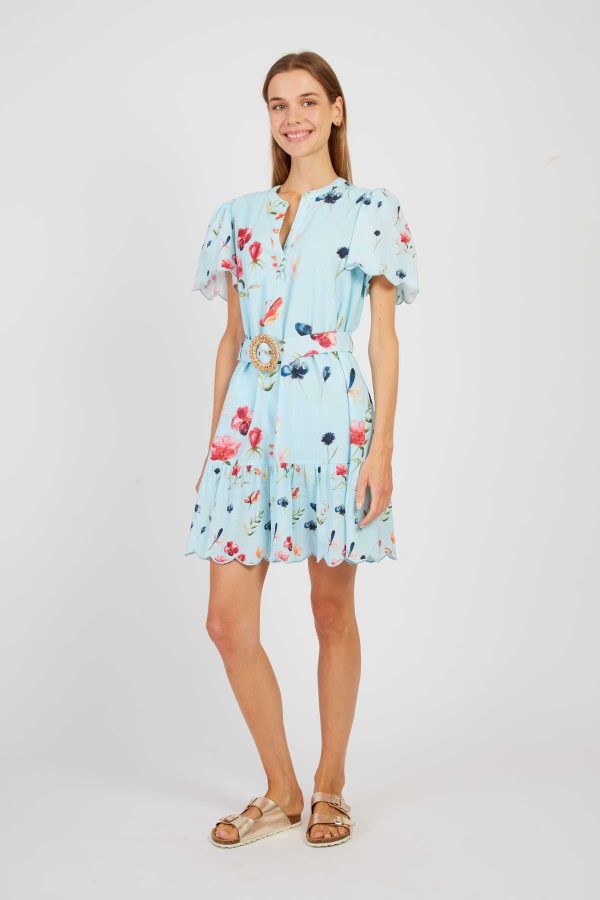 Robe courte imprimée PICHENETTE - Image 7