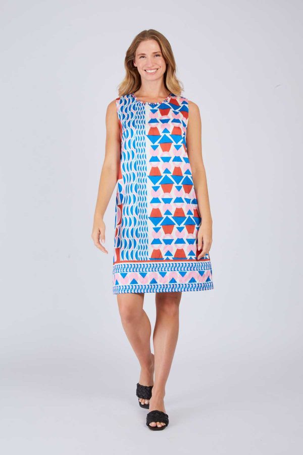 Robe courte imprimée PINEDE