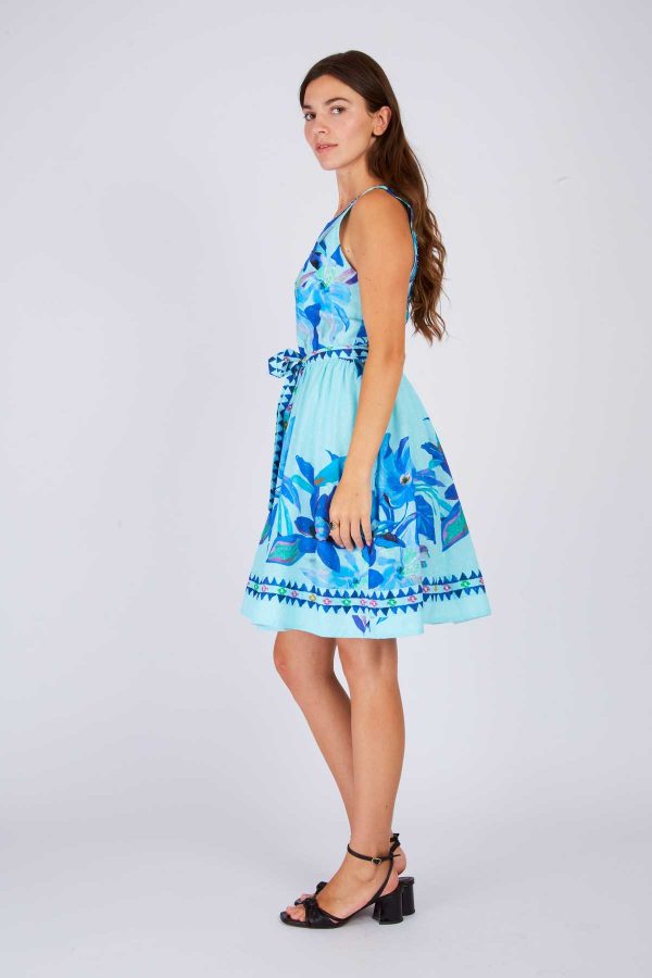 Robe courte imprimée POPPY - Image 2