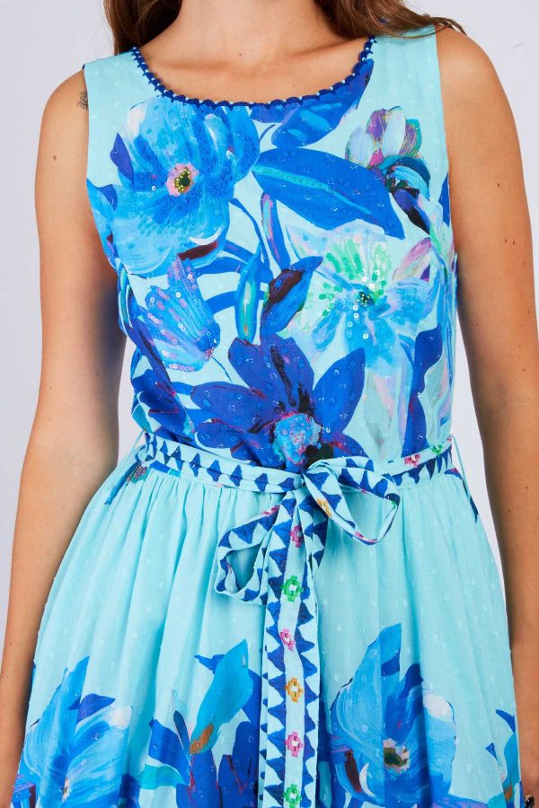 Robe courte imprimée POPPY - Image 5