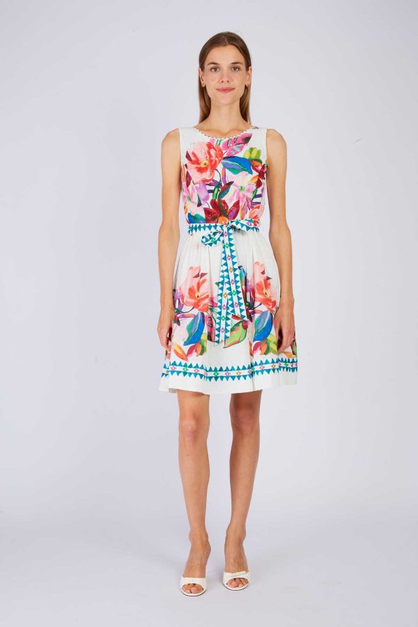 Robe courte imprimée POPPY - Image 6