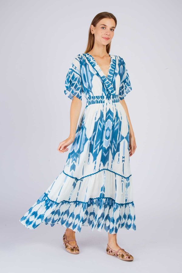 Robe longue imprimée PRALOGNAN - Image 2