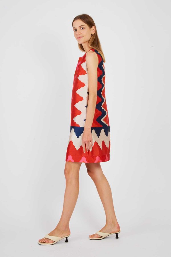 Robe courte imprimée PRATO - Image 2