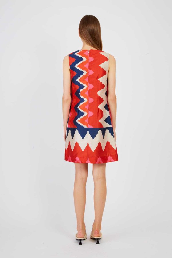 Robe courte imprimée PRATO - Image 3